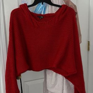 Red fashion nova sweater